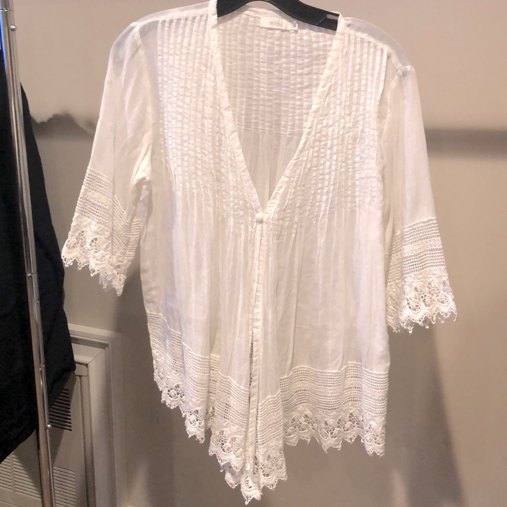 Anthropologie pleat tunic